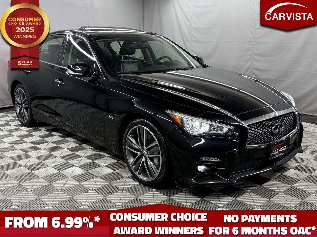 Used 2017 Infiniti Q50 SPORT - 3.0T AWD for sale in Winnipeg, MB