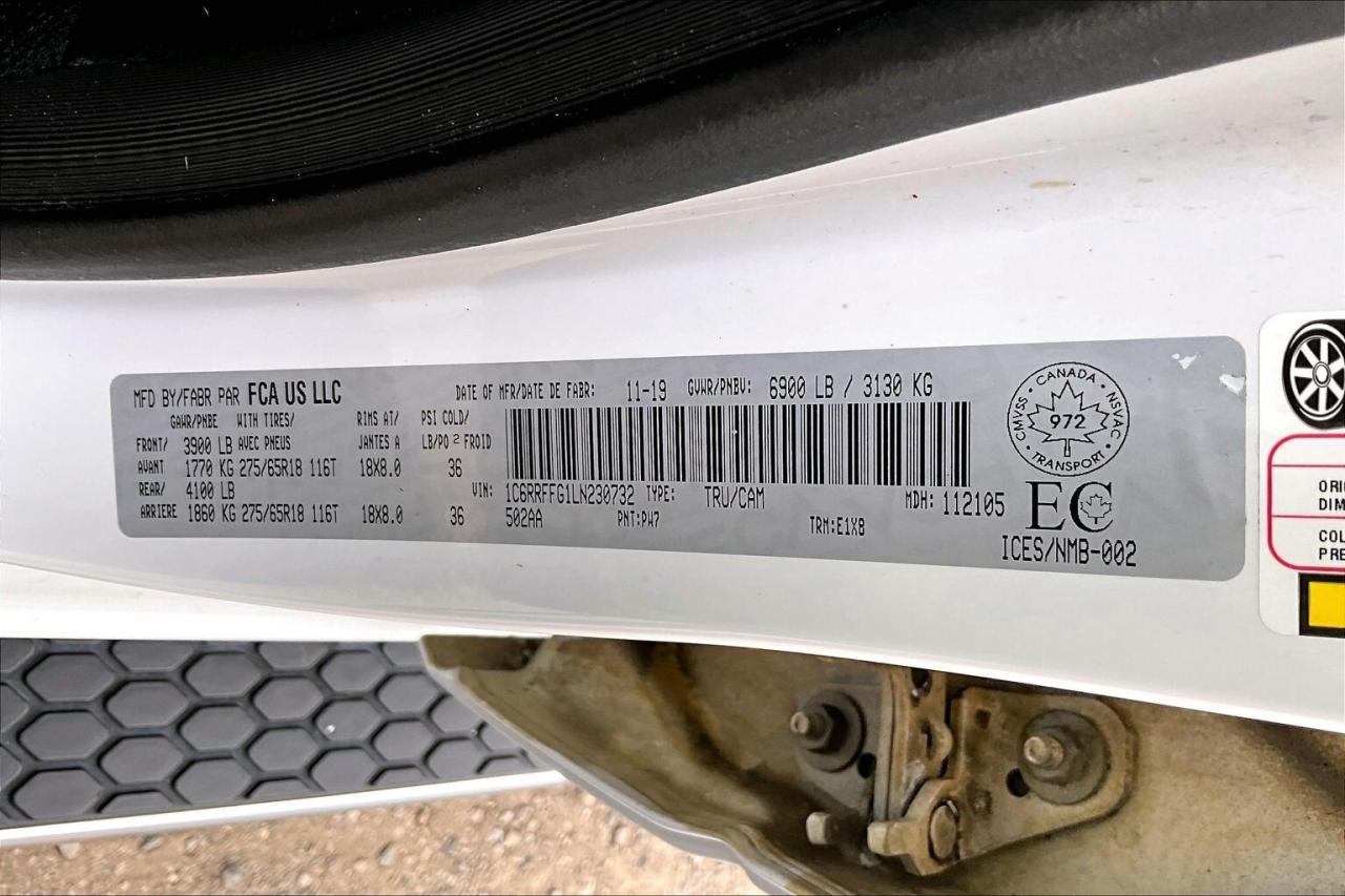 2020 RAM 1500 Big Horn Crew |Liner Cover Steps TrailerBrake |4X4 Photo