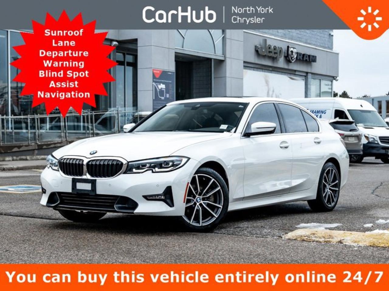 Used 2020 BMW 3 Series 330i xDrive Sunroof Lane Departure Blind Spot Navigation for sale in Thornhill, ON