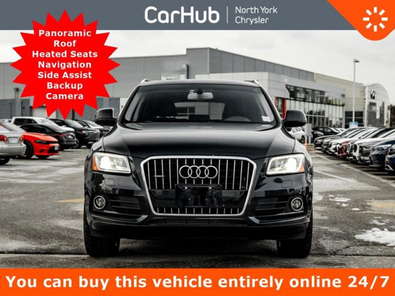 2016 Audi Q5 2.0T Technik Panoroof Heated Seats Navigation Side Assist Backup Cam Bluetooth Connectivity Photo0