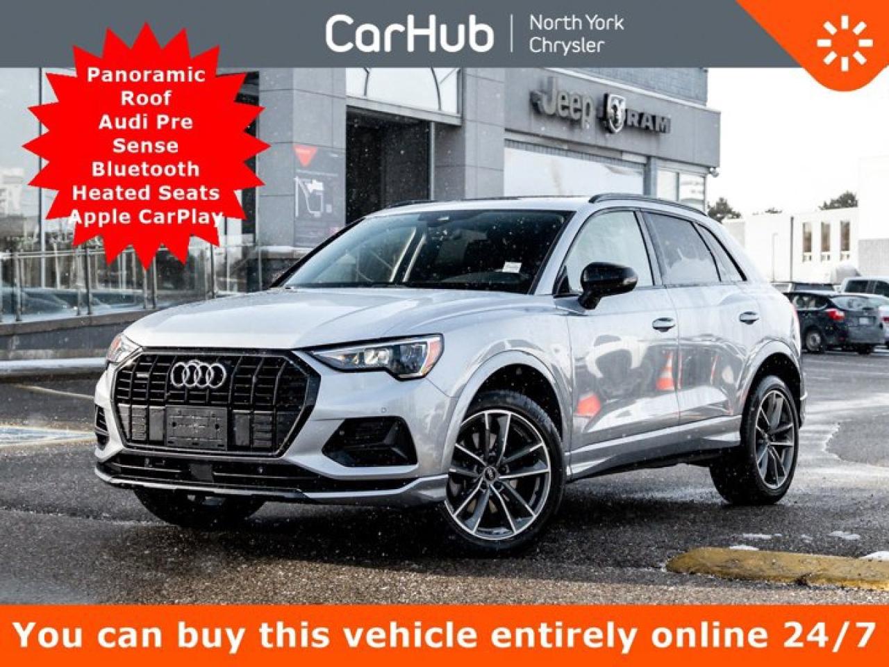 Used 2022 Audi Q3 Komfort Panoroof Audi Pre Sense Bluetooth Heated Seats Apple CarPlay Android Auto for sale in Thornhill, ON