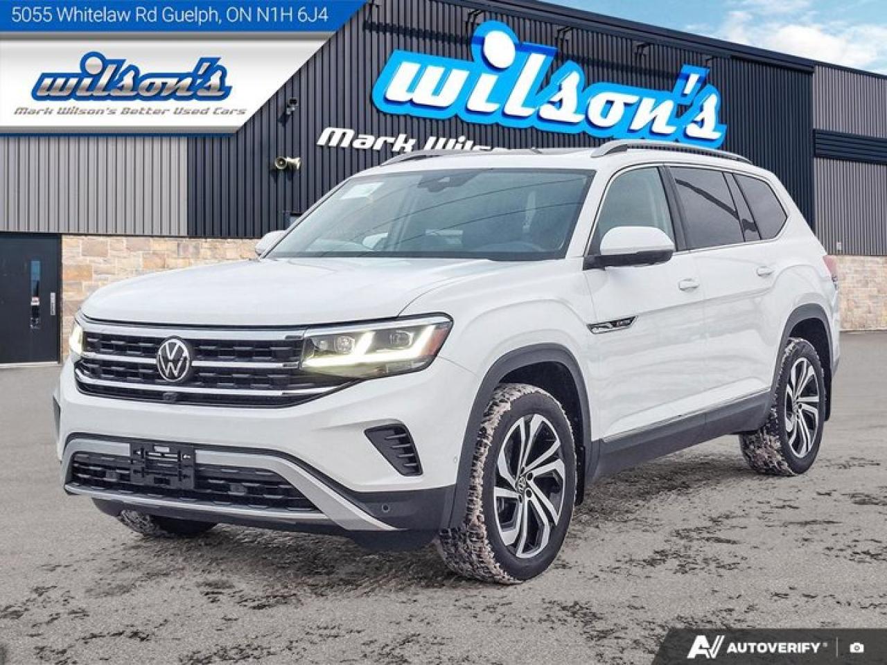 2021 Volkswagen Atlas Execline AWD | Blind Spot Monitor | Panoramic Sunroof | Heated and Cooled Seats | 360 Cam and More ! Photo