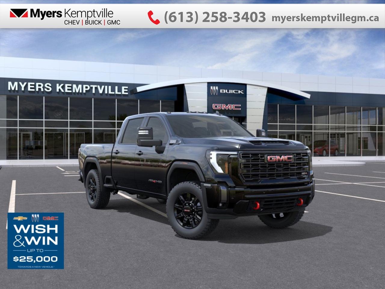 New 2026 GMC Sierra 2500 HD AT4  - Leather Seats - Sunroof for sale in Kemptville, ON