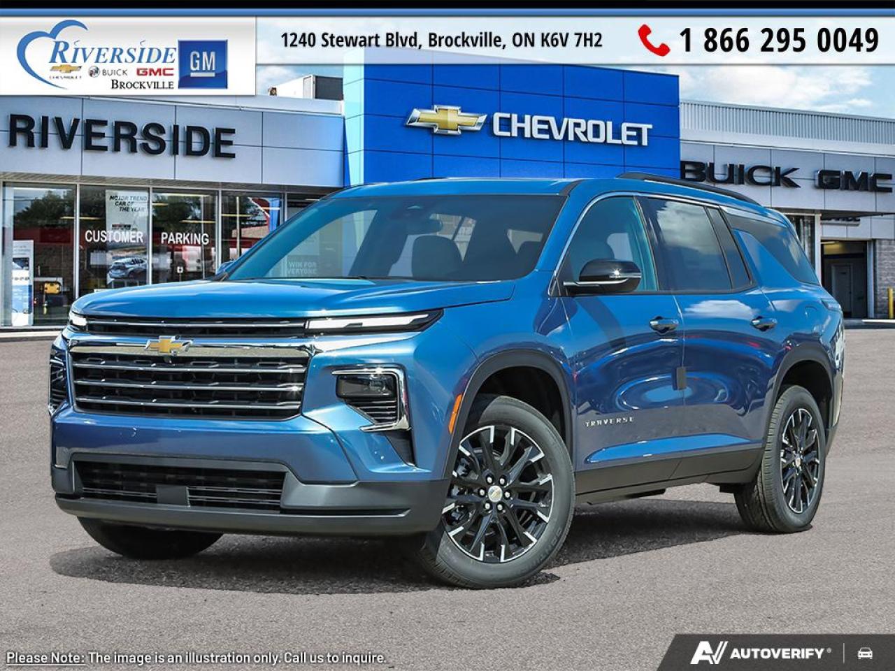 New 2026 Chevrolet Traverse LT for sale in Brockville, ON