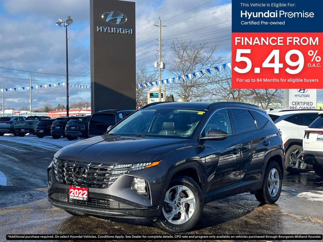 Used 2022 Hyundai Tucson PREFERRED AWD W/TREND PACKAGE for sale in Midland, ON