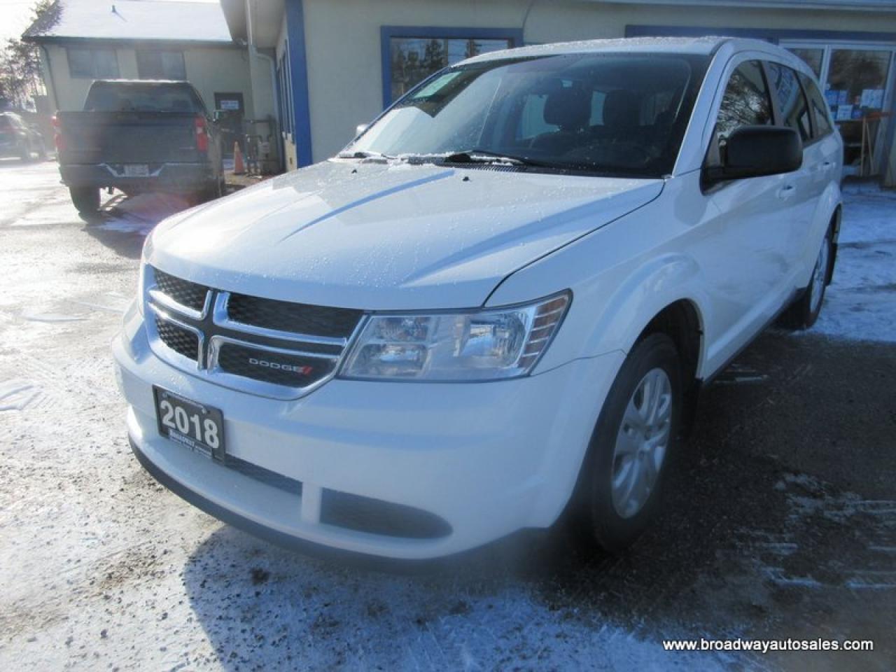 Used 2018 Dodge Journey POWER EQUIPPED SE-MODEL 5 PASSENGER 2.4L - DOHC.. TOUCH SCREEN DISPLAY.. CD/AUX/USB INPUT.. KEYLESS ENTRY.. for sale in Bradford, ON