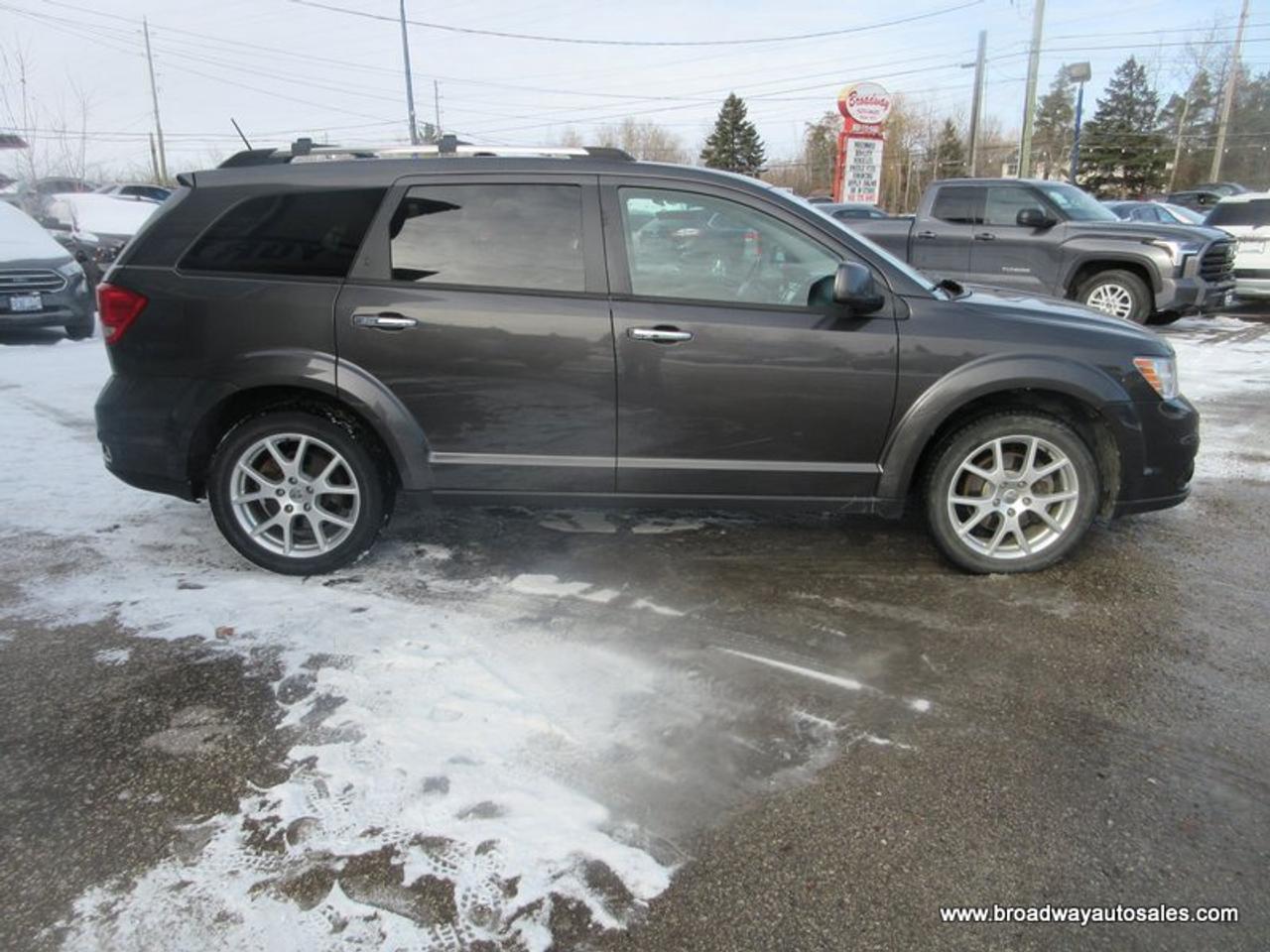2017 Dodge Journey ALL-WHEEL DRIVE GT-PACKAGE 7 PASSENGER 3.6L - V6.. BENCH & 3RD ROW.. POWER SUNROOF.. LEATHER.. HEATED SEATS & WHEEL.. DVD PLAYER.. Photo