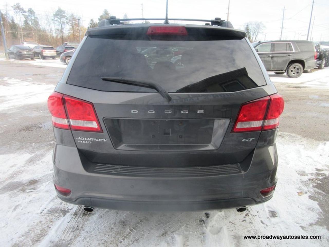 2017 Dodge Journey ALL-WHEEL DRIVE GT-PACKAGE 7 PASSENGER 3.6L - V6.. BENCH & 3RD ROW.. POWER SUNROOF.. LEATHER.. HEATED SEATS & WHEEL.. DVD PLAYER.. Photo