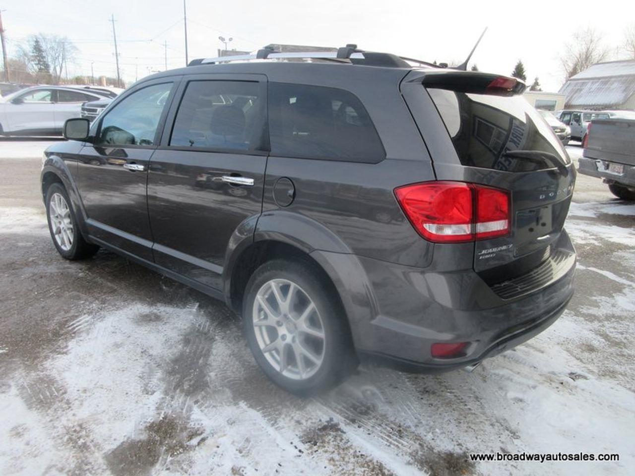 2017 Dodge Journey ALL-WHEEL DRIVE GT-PACKAGE 7 PASSENGER 3.6L - V6.. BENCH & 3RD ROW.. POWER SUNROOF.. LEATHER.. HEATED SEATS & WHEEL.. DVD PLAYER.. Photo