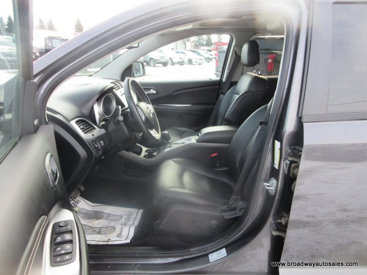 2017 Dodge Journey ALL-WHEEL DRIVE GT-PACKAGE 7 PASSENGER 3.6L - V6.. BENCH & 3RD ROW.. POWER SUNROOF.. LEATHER.. HEATED SEATS & WHEEL.. DVD PLAYER.. Photo