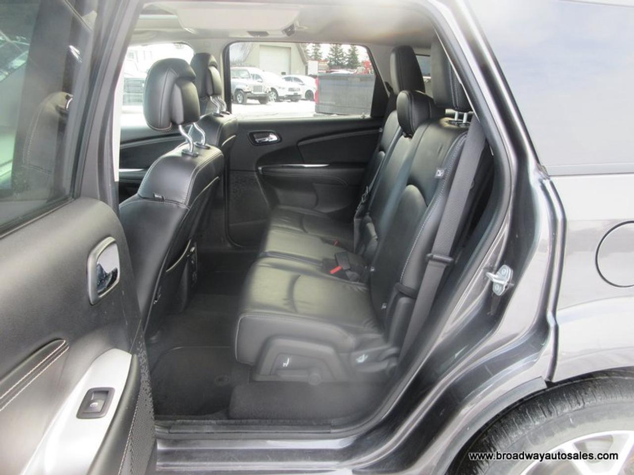 2017 Dodge Journey ALL-WHEEL DRIVE GT-PACKAGE 7 PASSENGER 3.6L - V6.. BENCH & 3RD ROW.. POWER SUNROOF.. LEATHER.. HEATED SEATS & WHEEL.. DVD PLAYER.. Photo