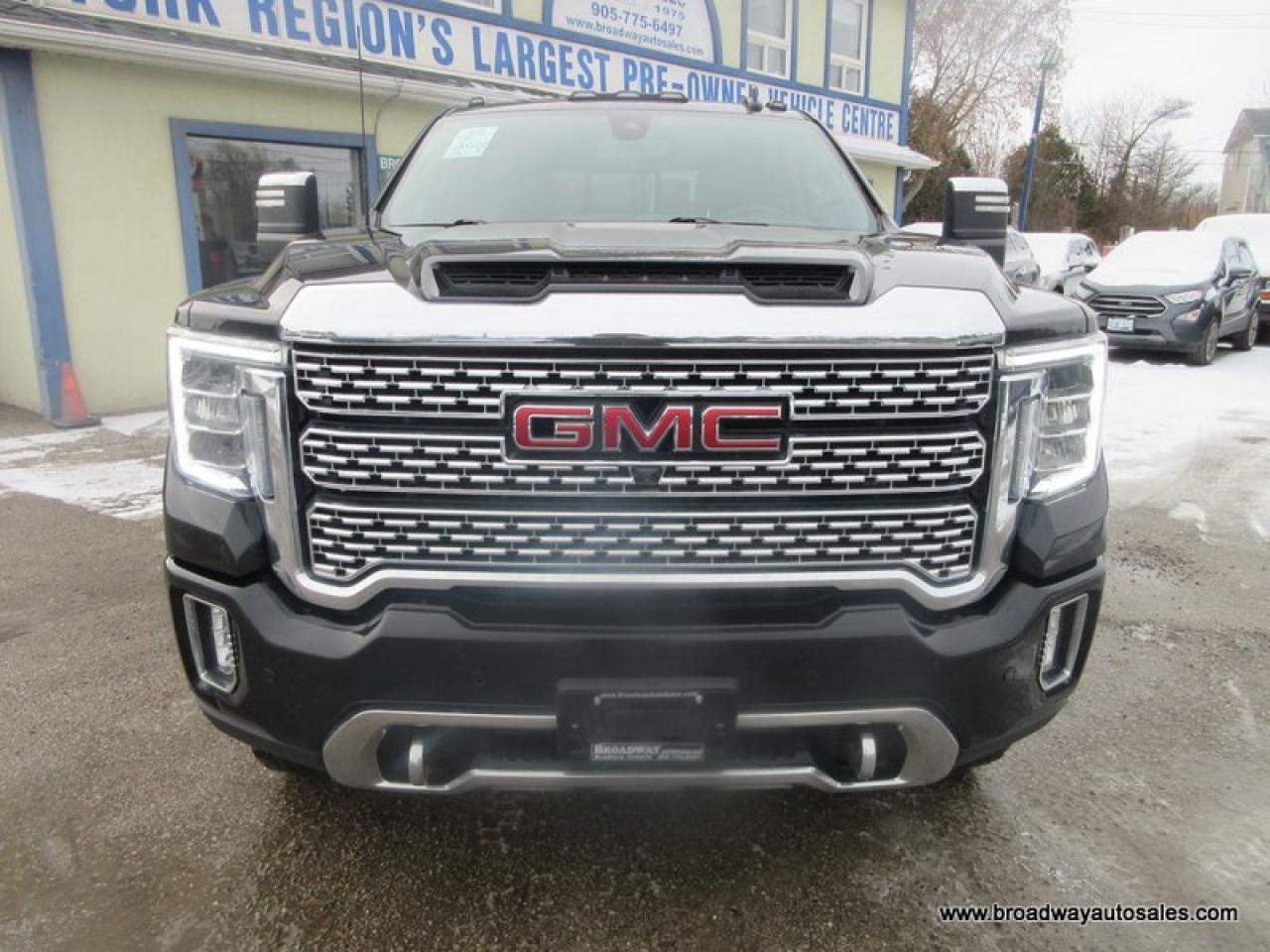 2022 GMC Sierra 2500 3/4 TON DENALI-EDITION 5 PASSENGER 6.6L - DURAMAX.. 4X4.. CREW-CAB.. 8-FOOT-BOX.. NAVIGATION.. SUNROOF.. LEATHER.. HEATED SEATS & WHEEL.. Photo3