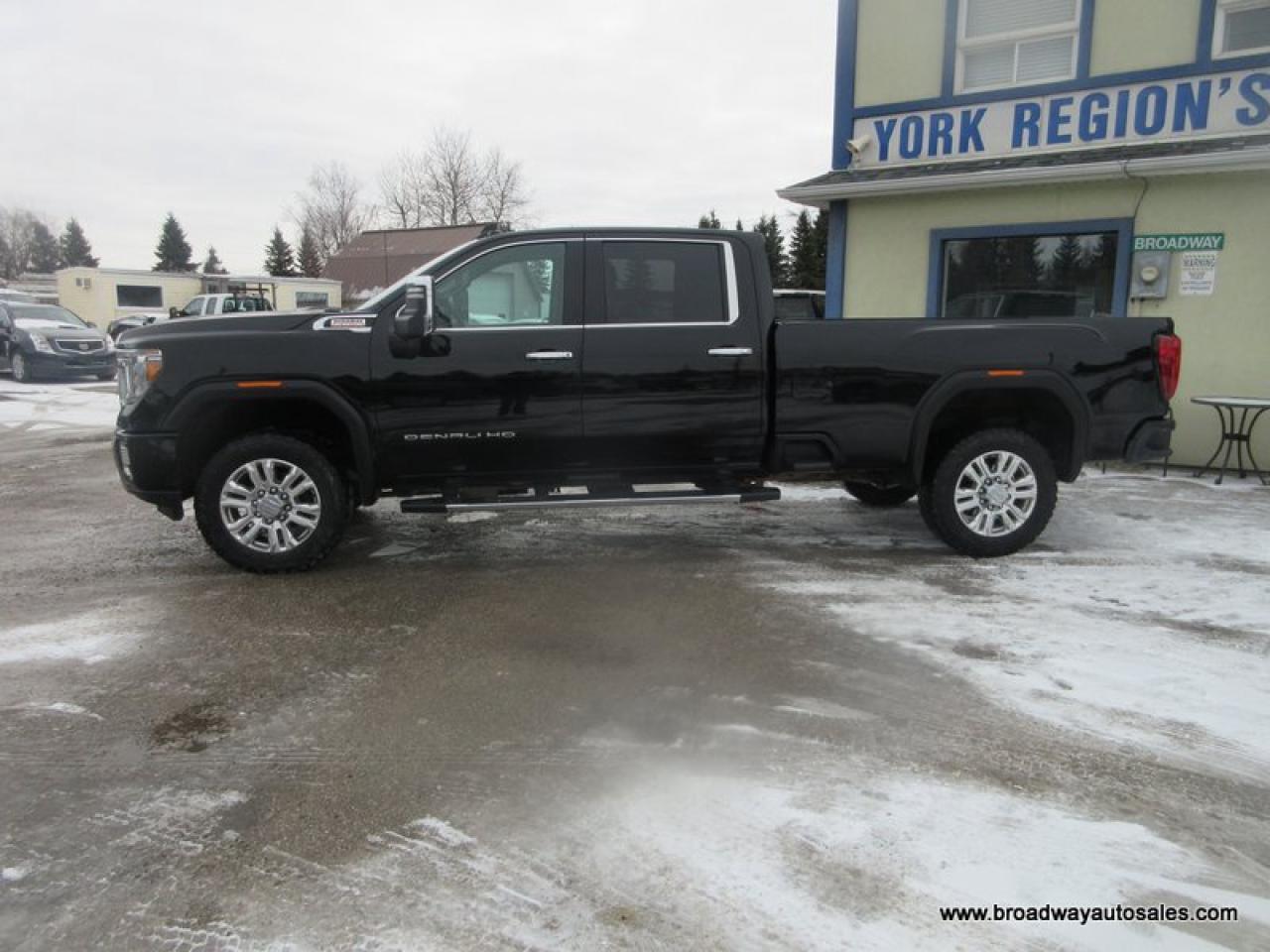 2022 GMC Sierra 2500 3/4 TON DENALI-EDITION 5 PASSENGER 6.6L - DURAMAX.. 4X4.. CREW-CAB.. 8-FOOT-BOX.. NAVIGATION.. SUNROOF.. LEATHER.. HEATED SEATS & WHEEL.. Photo2