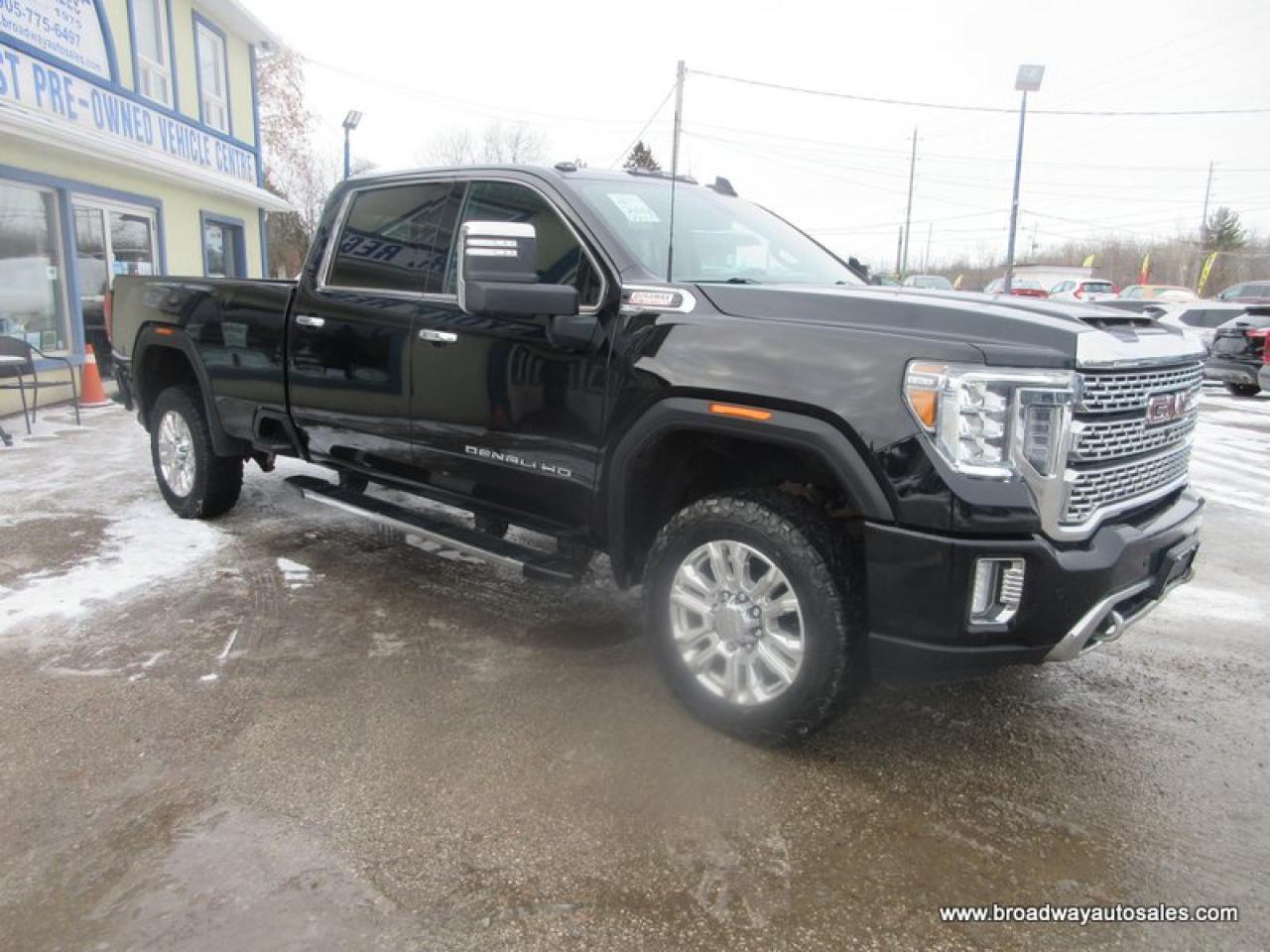 2022 GMC Sierra 2500 3/4 TON DENALI-EDITION 5 PASSENGER 6.6L - DURAMAX.. 4X4.. CREW-CAB.. 8-FOOT-BOX.. NAVIGATION.. SUNROOF.. LEATHER.. HEATED SEATS & WHEEL.. Photo4