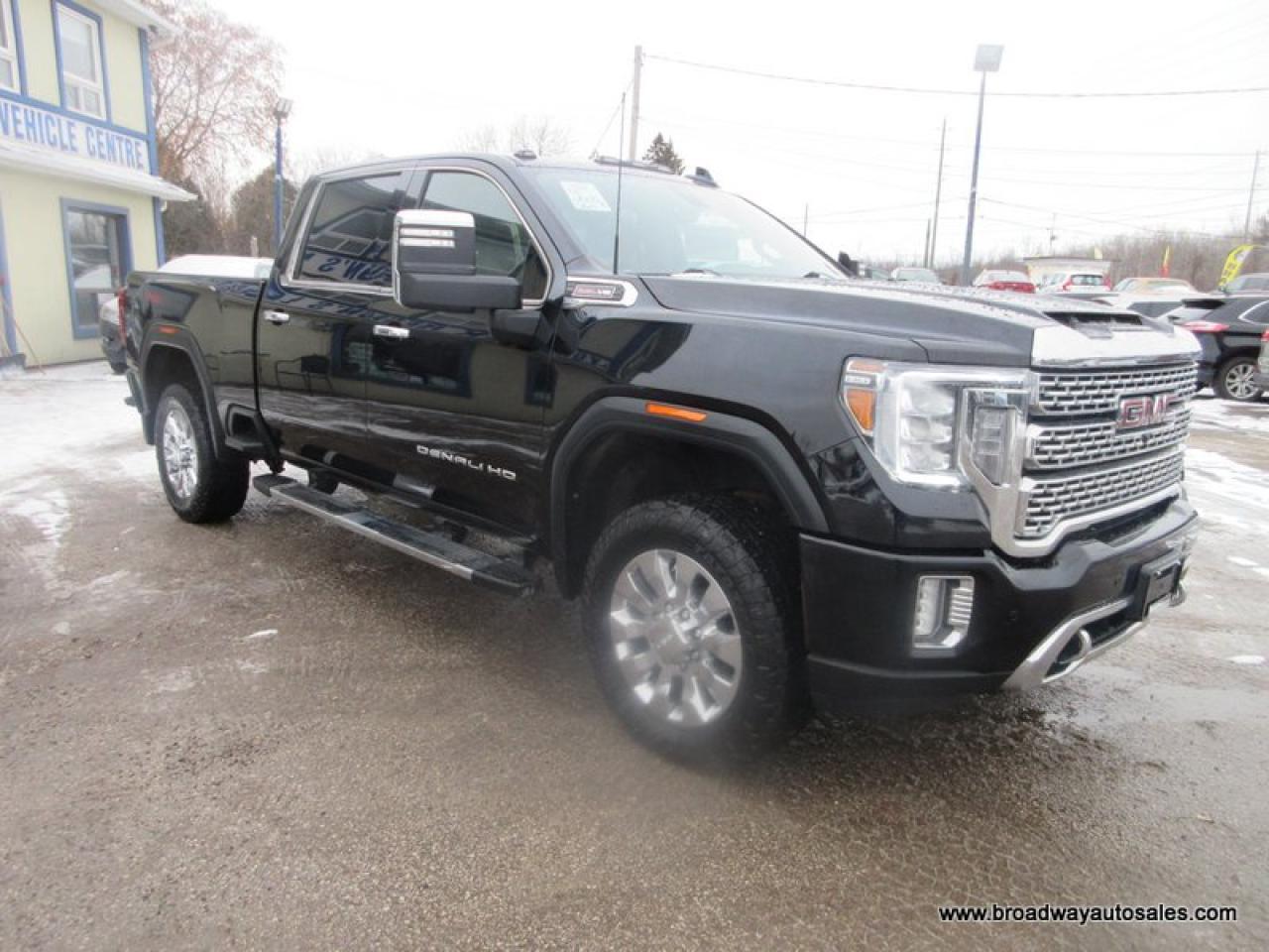 2021 GMC Sierra 2500 3/4 TON DENALI-VERSION 5 PASSENGER 6.6L - V8.. 4X4.. CREW-CAB.. 6.6-BOX.. NAVIGATION.. SUNROOF.. LEATHER.. HEATED/AC SEATS.. BACK-UP CAMERA.. Photo4