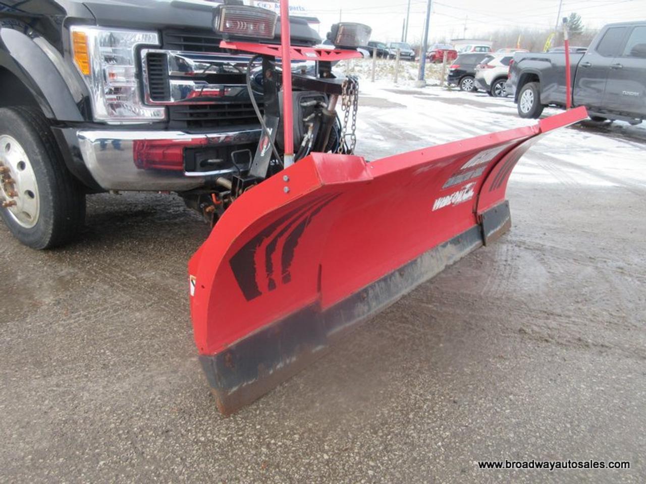 2017 Ford F-450 WINTER-READY XLT-EDITION 6 PASSENGER 6.7L - DIESEL.. 4X4.. CREW-CAB.. 8-FOOT-DUALLY.. WESTERN-WIDE-OUT-PLOW.. NAVIGATION.. WEATHER-GUARD-TANK.. Photo