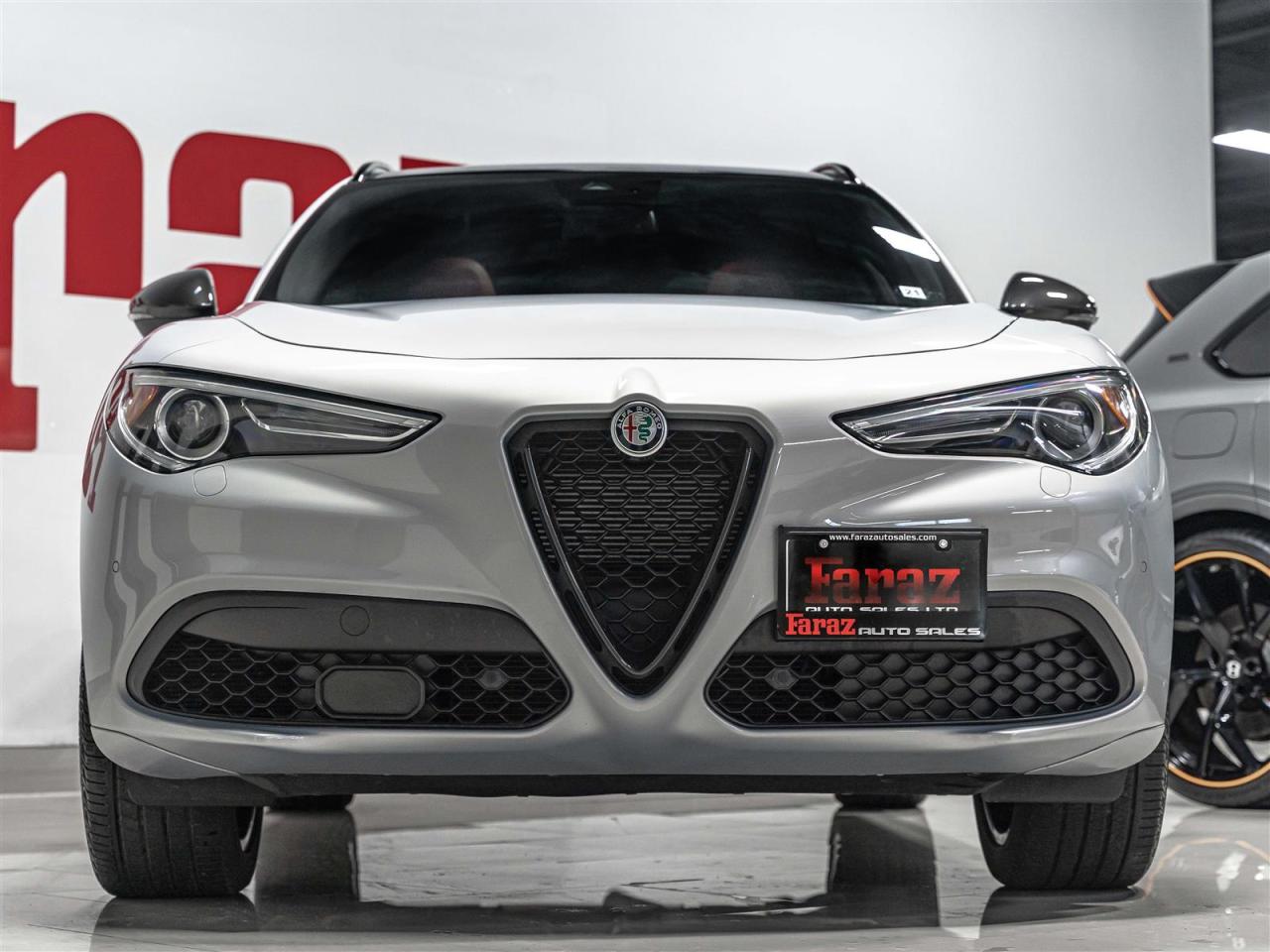 2021 Alfa Romeo Stelvio $288 BI WEEKLY $3000 DOWN TI SPORT|Q4|ADAPT CRUISE|HARMAN KARDON|BLINDSPOT|PANO|LOADED Photo