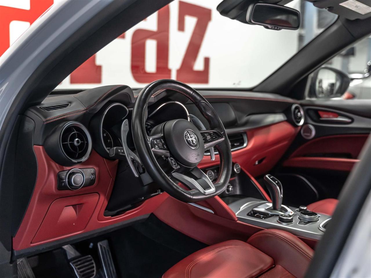 2021 Alfa Romeo Stelvio $288 BI WEEKLY $3000 DOWN TI SPORT|Q4|ADAPT CRUISE|HARMAN KARDON|BLINDSPOT|PANO|LOADED Photo