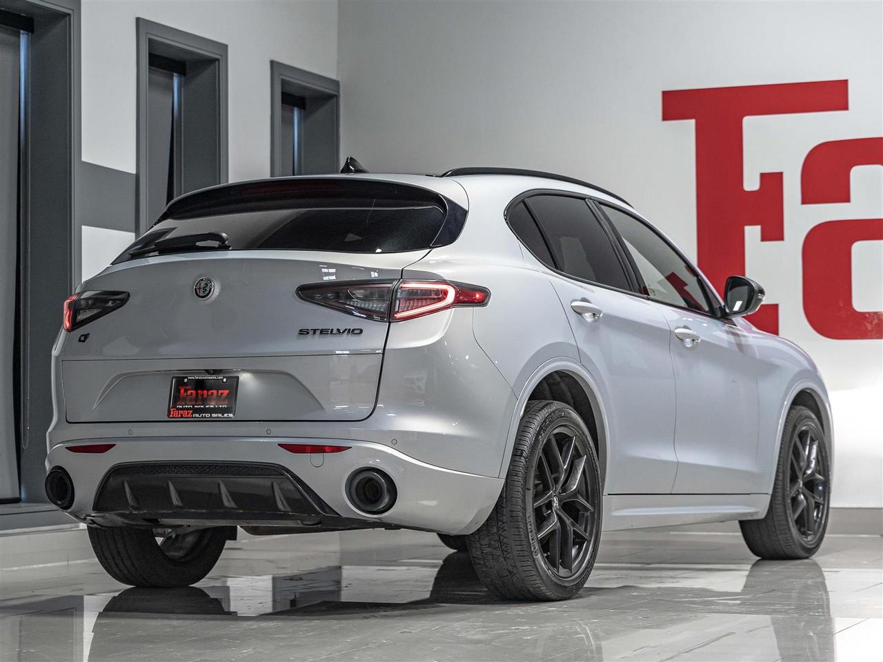 2021 Alfa Romeo Stelvio $288 BI WEEKLY $3000 DOWN TI SPORT|Q4|ADAPT CRUISE|HARMAN KARDON|BLINDSPOT|PANO|LOADED Photo