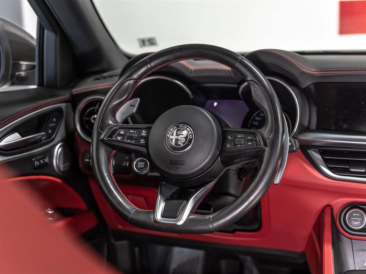 2021 Alfa Romeo Stelvio $288 BI WEEKLY $3000 DOWN TI SPORT|Q4|ADAPT CRUISE|HARMAN KARDON|BLINDSPOT|PANO|LOADED Photo