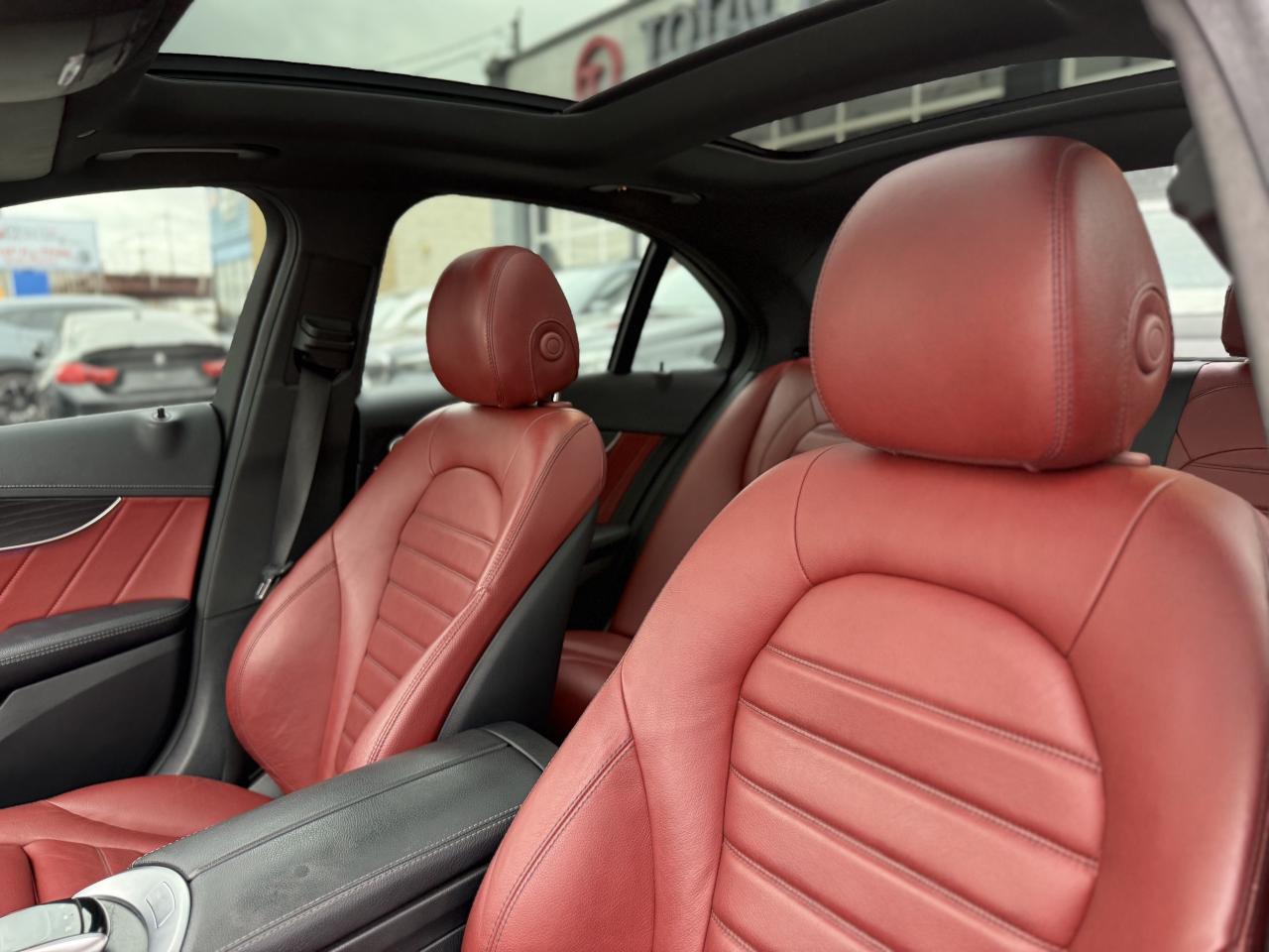 2019 Mercedes-Benz C-Class C43 //AMG | RED LEATHER | 360 CAMERA | BURMESTER | Photo
