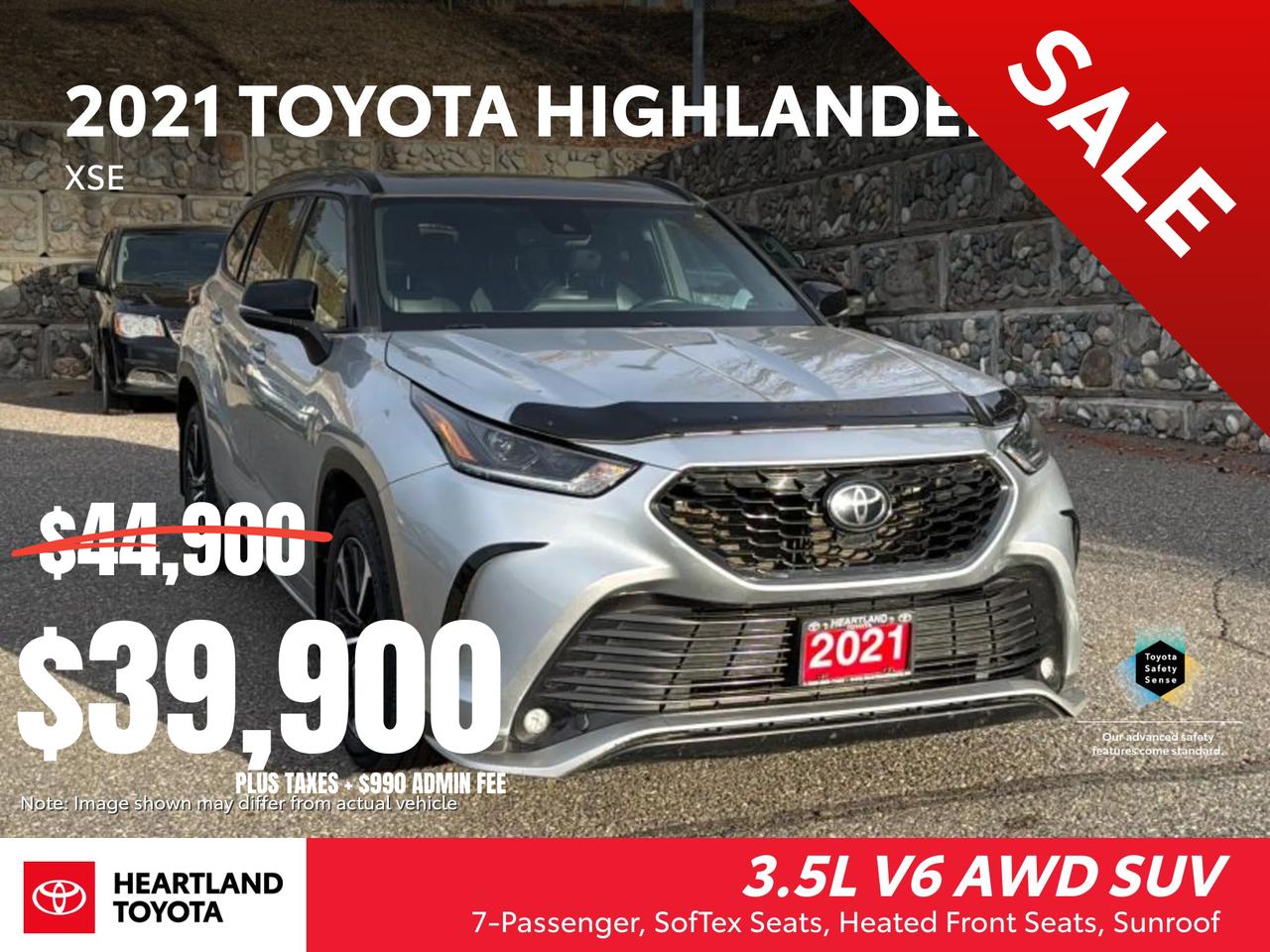 2021 Toyota Highlander XSE Photo