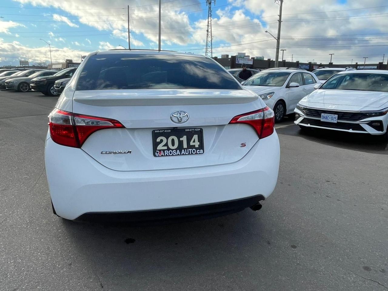 2014 Toyota Corolla S AUTO LEATHER SUNROOF CAMERA B-TOOTH  CERTIFIED - Photo #5
