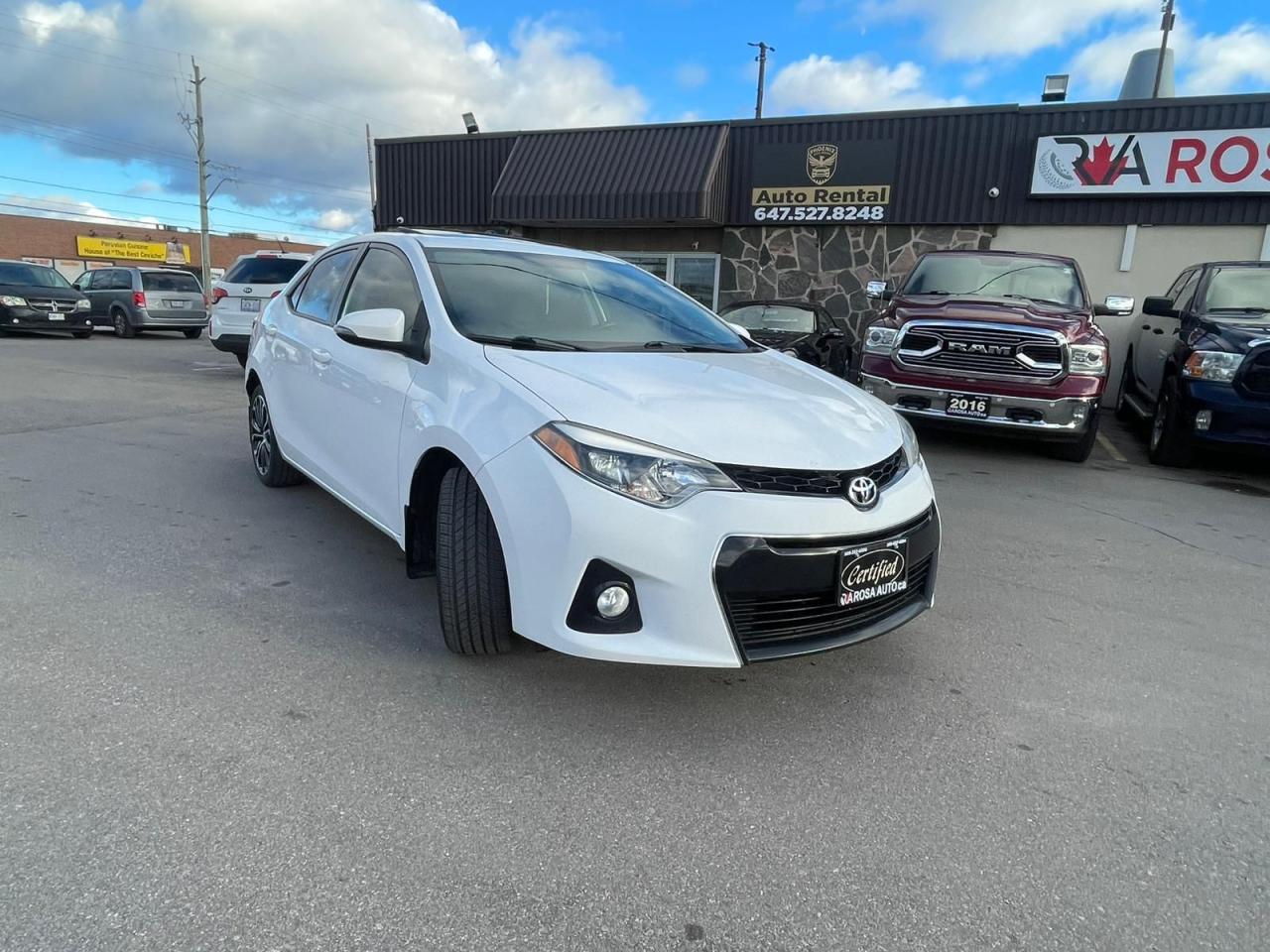 2014 Toyota Corolla S AUTO LEATHER SUNROOF CAMERA B-TOOTH  CERTIFIED - Photo #11