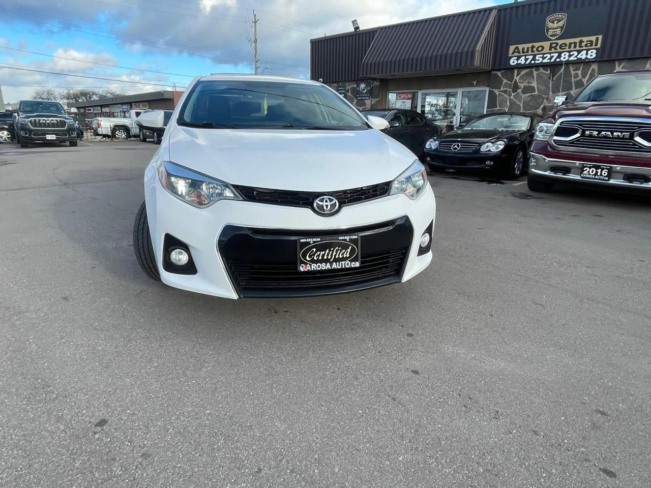 2014 Toyota Corolla S AUTO LEATHER SUNROOF CAMERA B-TOOTH  CERTIFIED - Photo #12
