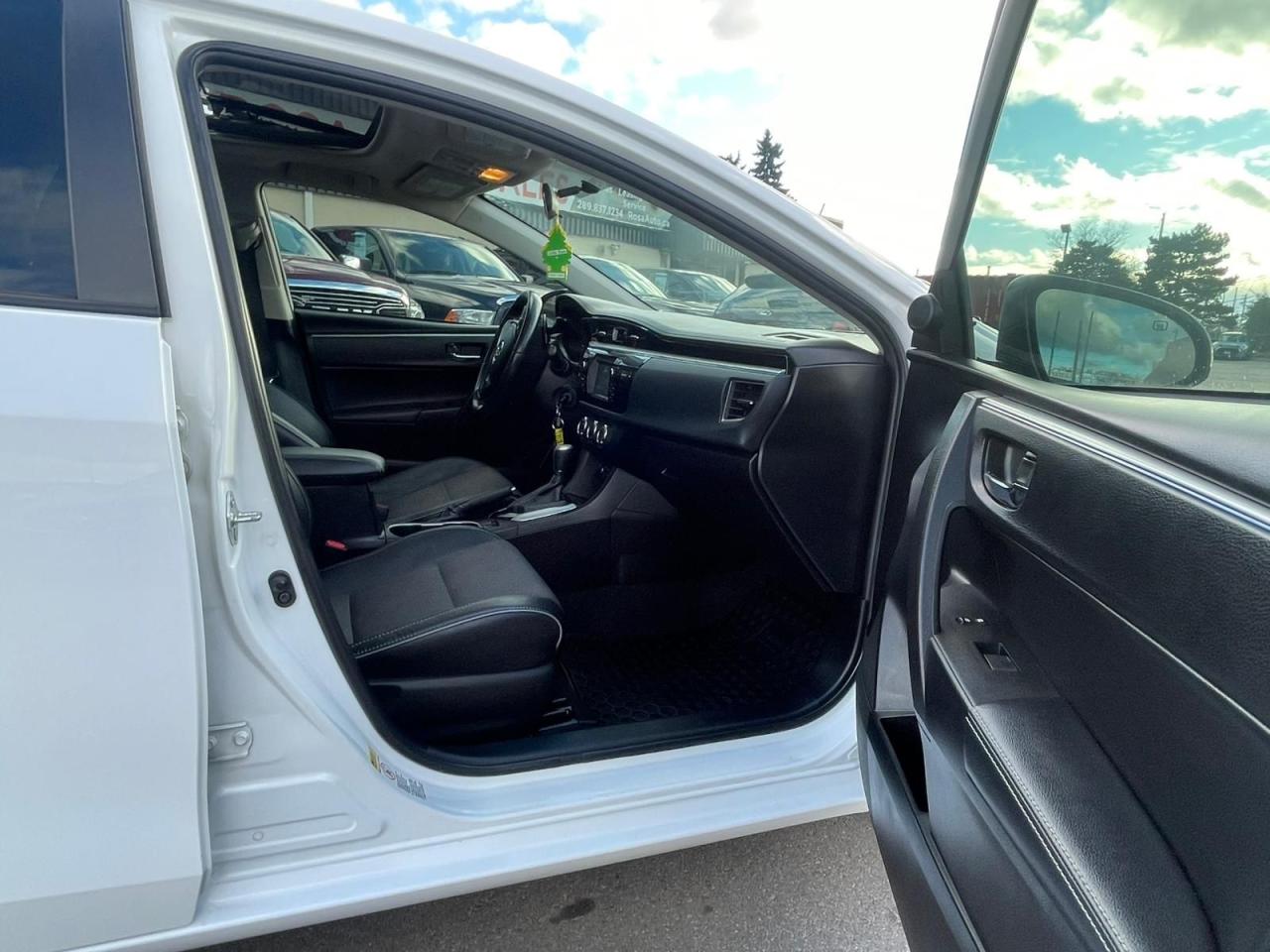 2014 Toyota Corolla S AUTO LEATHER SUNROOF CAMERA B-TOOTH  CERTIFIED - Photo #13