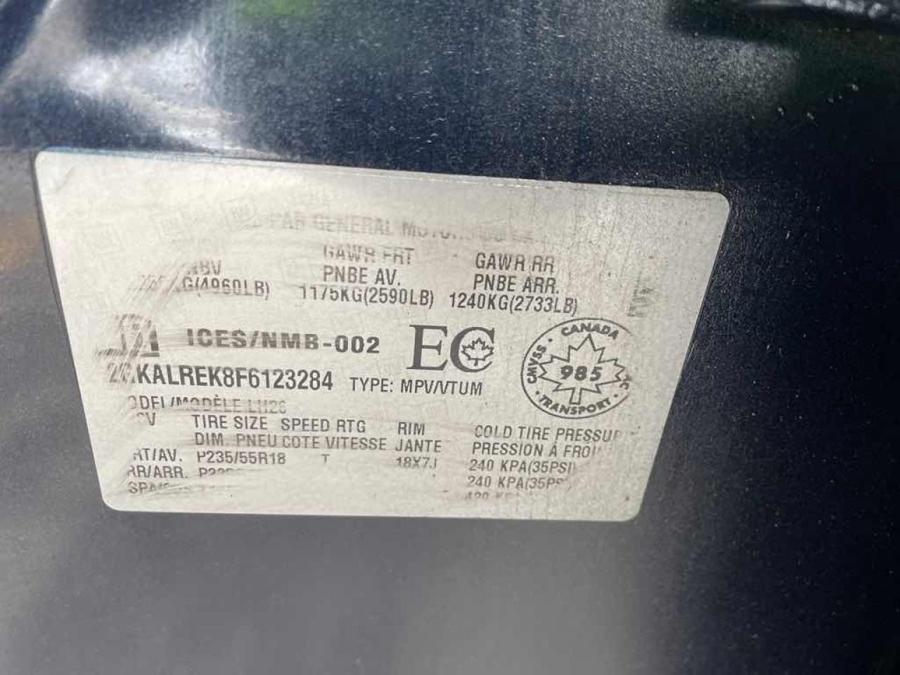 2015 GMC Terrain SLE Photo