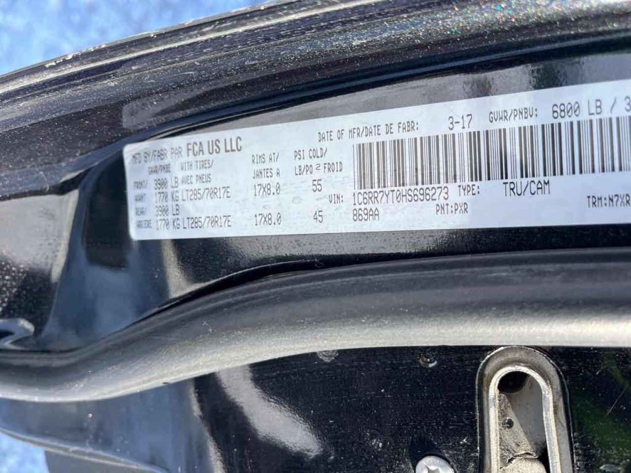 2017 RAM 1500 Rebel Photo