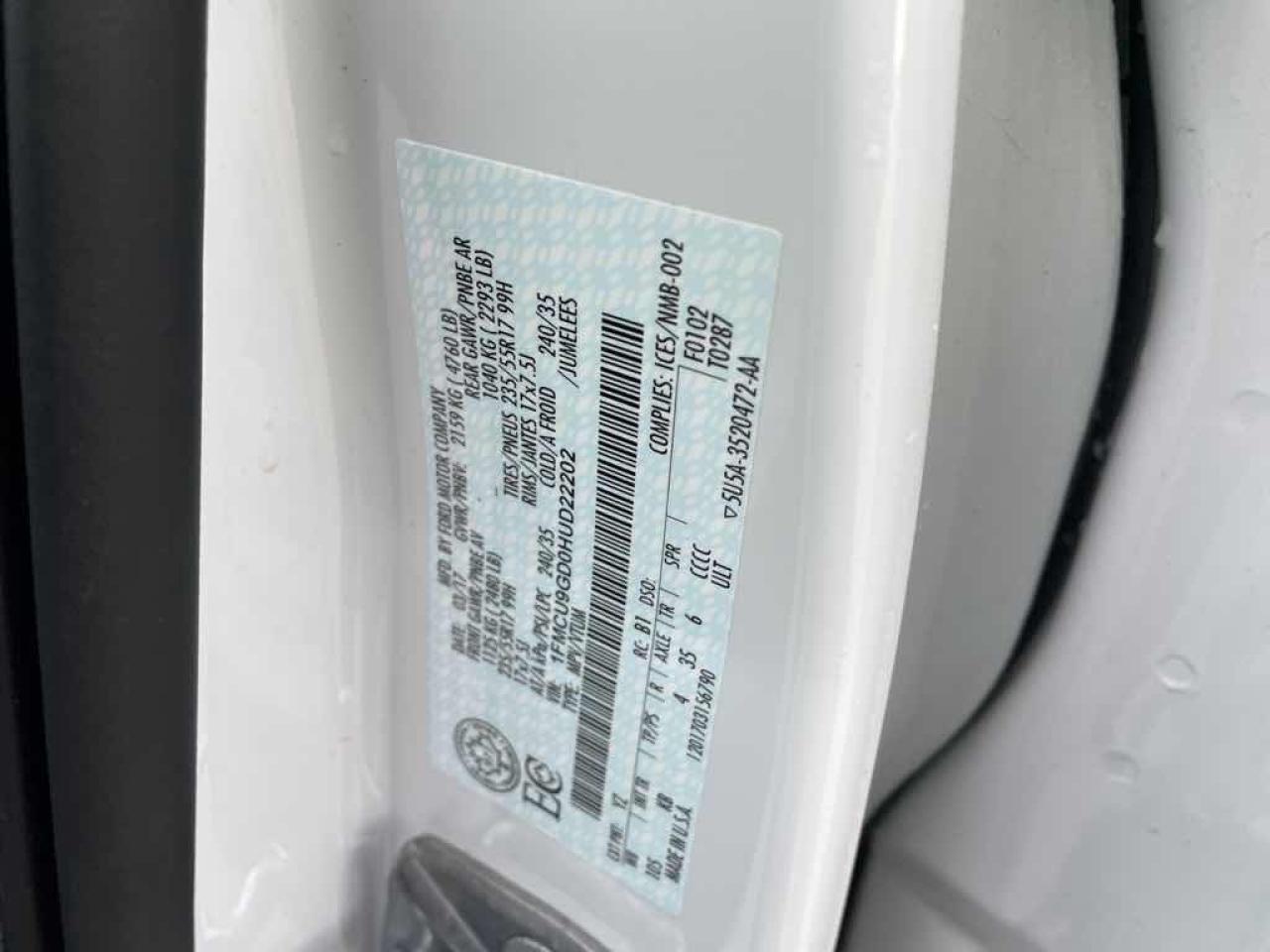 2017 Ford Escape SE Photo