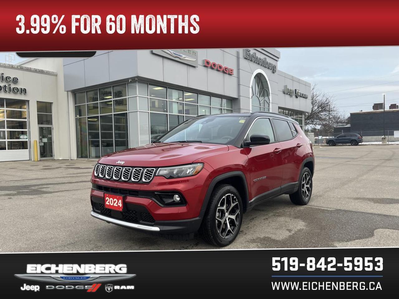 2024 Jeep Compass Limited 4x4 @ 3.99% for 60 mo Photo