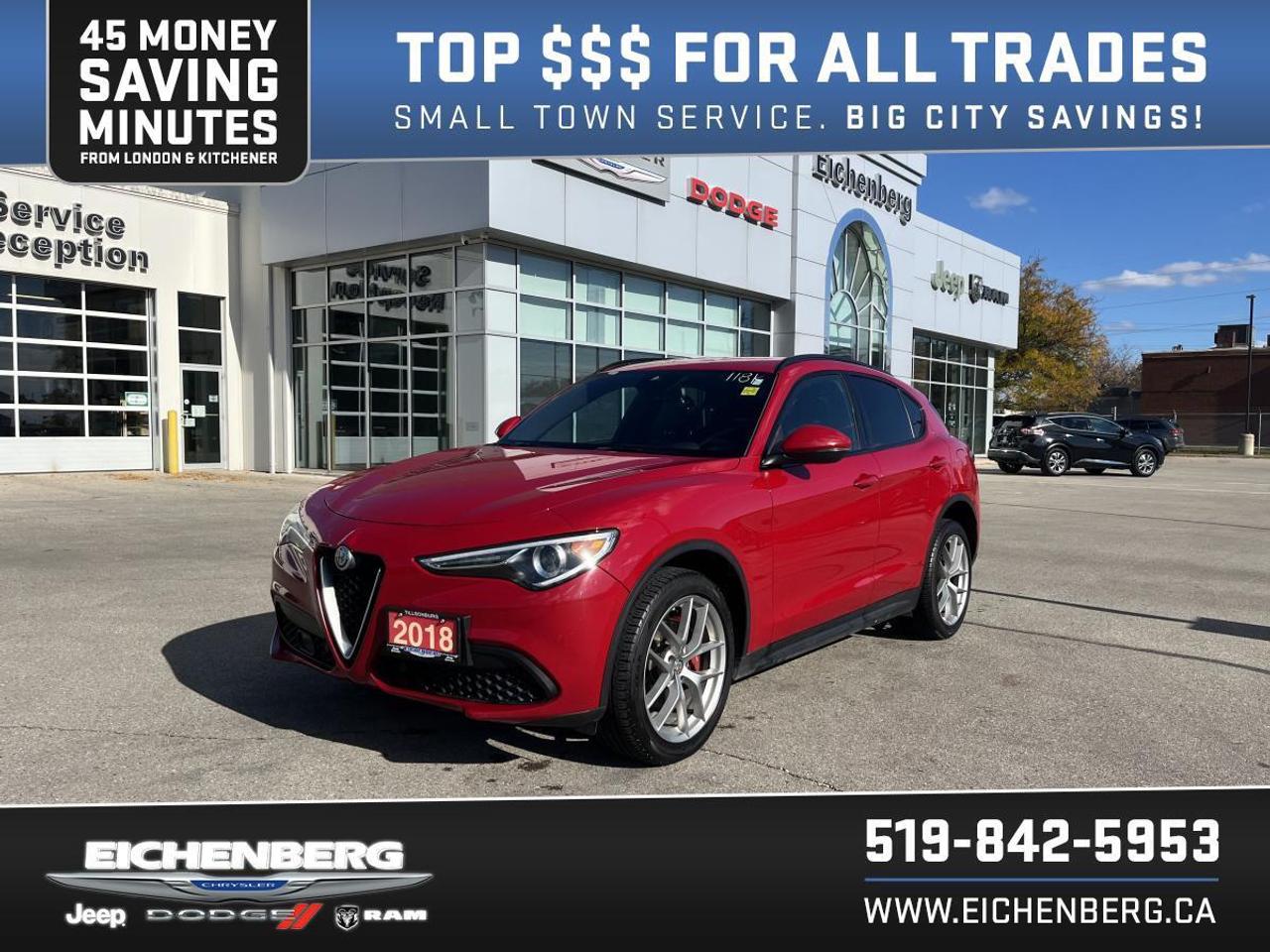 2018 Alfa Romeo Stelvio Ti Sport AWD Photo0