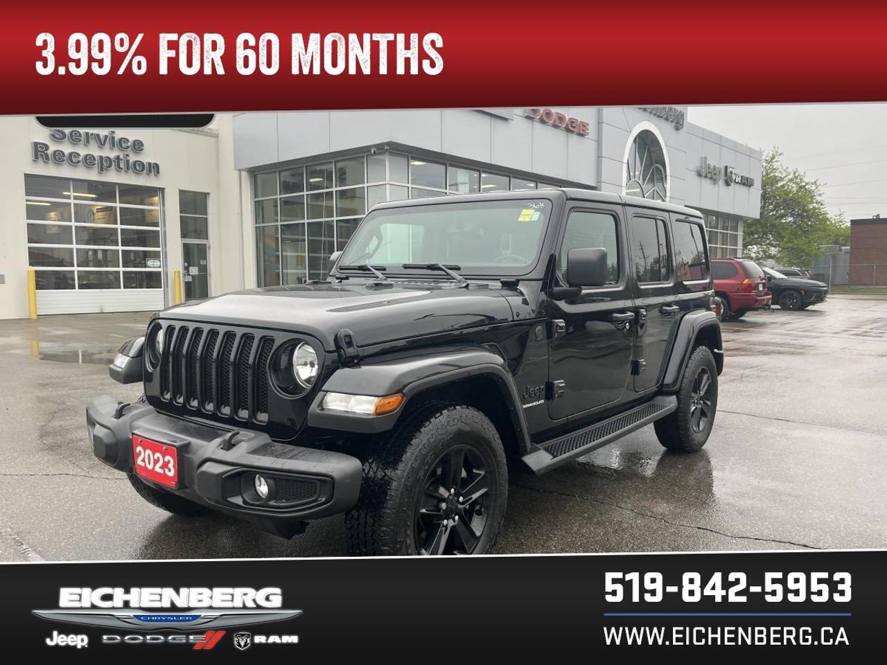 2023 Jeep Wrangler 4 Door Sahara Altitude 4 Door 4x4 @ 3.99% for 60 mo Photo