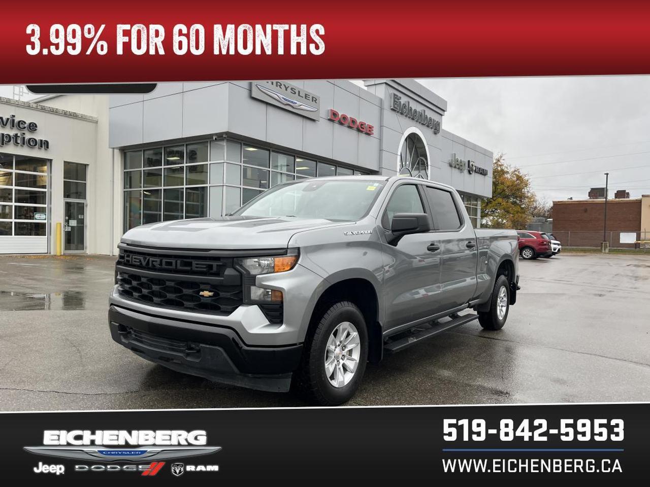 2023 Chevrolet Silverado 1500 Crew Cab Short Box 4-Wheel Drive Work Truck @ 3.99 Photo0