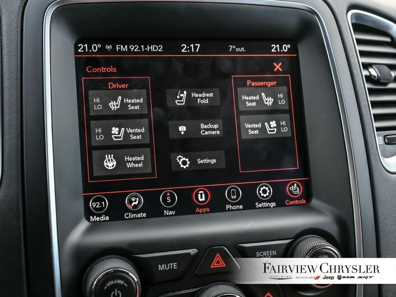 2020 Dodge Durango Citadel TECH PKG   LEATHER   DVD   CARPLAY   BLIND Photo