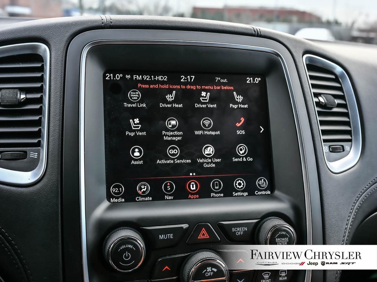 2020 Dodge Durango Citadel TECH PKG   LEATHER   DVD   CARPLAY   BLIND Photo