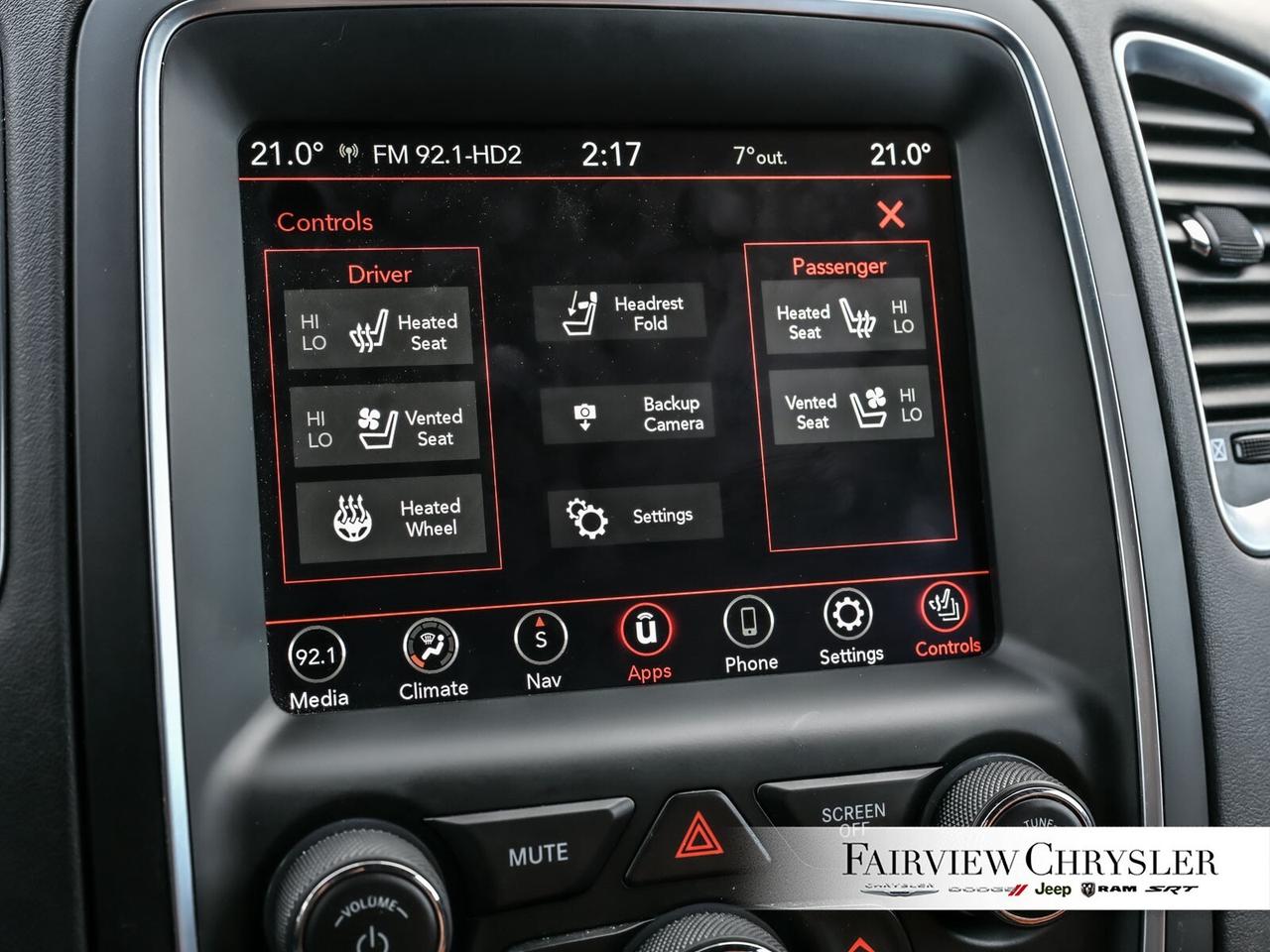 2020 Dodge Durango Citadel TECH PKG   LEATHER   DVD   CARPLAY   BLIND Photo