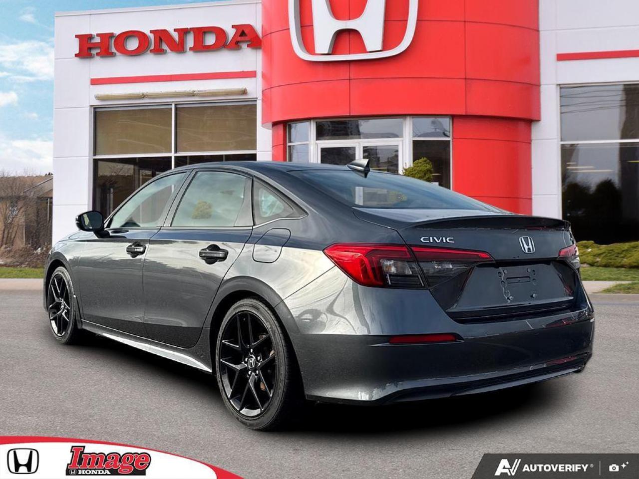 2023 Honda Civic Sedan Sport CVT   SUNROOF   ONE OWNER   CARPLAY Photo4