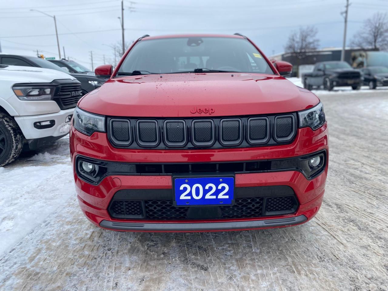 2022 Jeep Compass (RED) Edition 4x4 ~Heated Leather ~Cam ~Pano Roof Photo