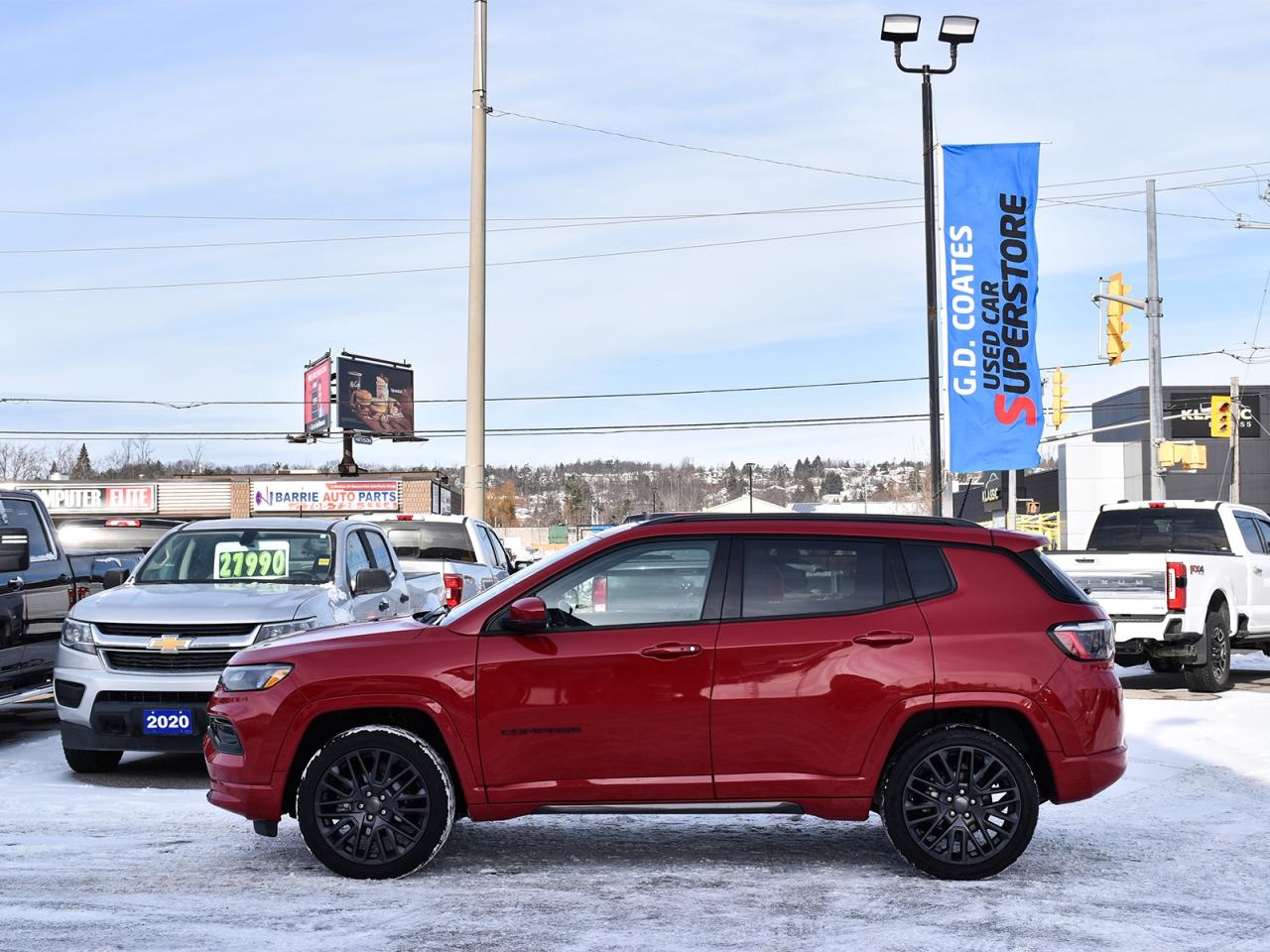 2022 Jeep Compass (RED) Edition 4x4 ~Heated Leather ~Cam ~Pano Roof Photo3