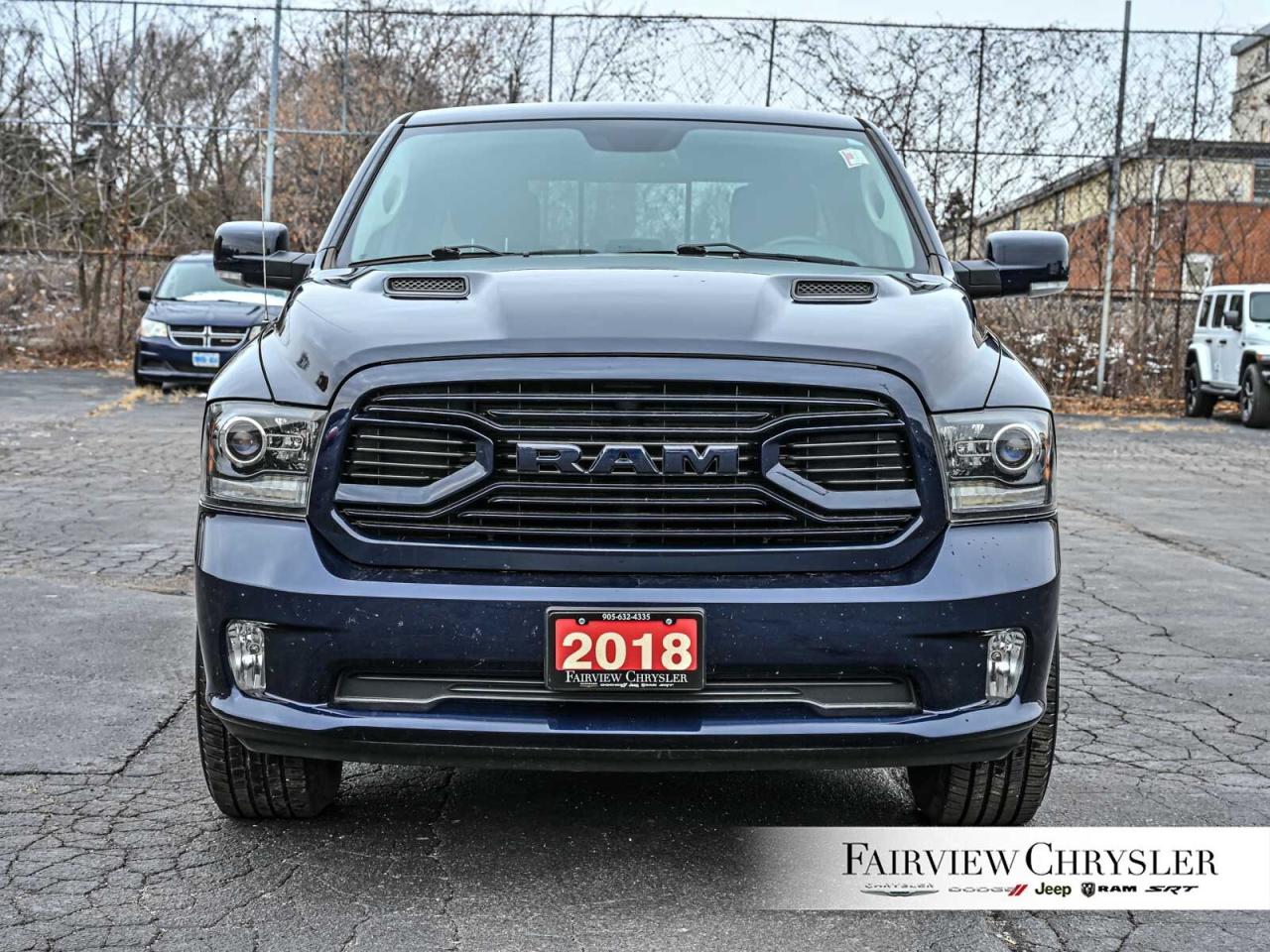 2018 RAM 1500 Sport SPORT PREM   CARPLAY   HEATED SEATS   HEATED Photo
