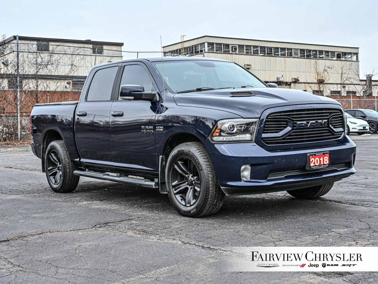 2018 RAM 1500 Sport SPORT PREM   CARPLAY   HEATED SEATS   HEATED Photo