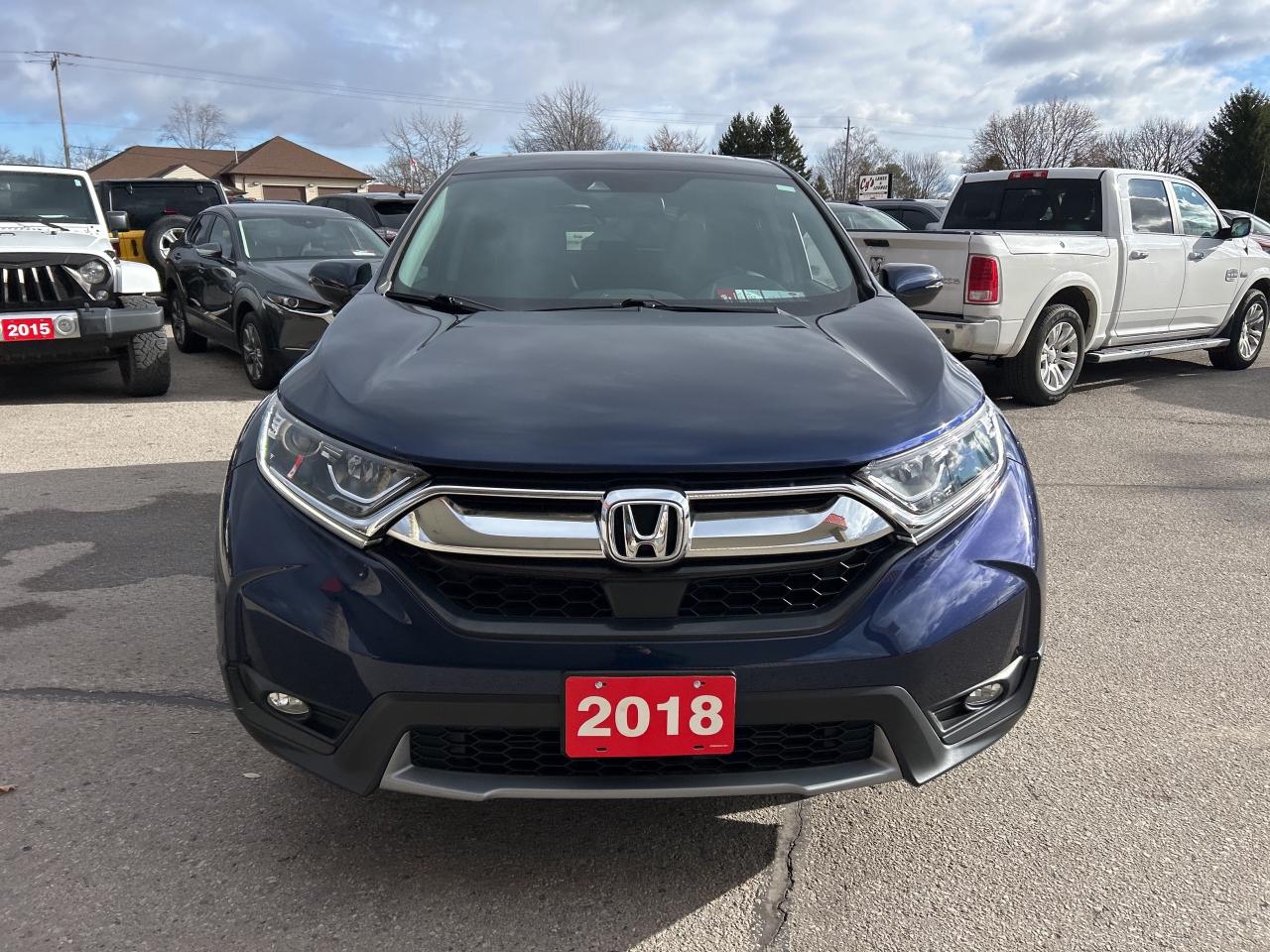 2018 Honda CR-V EX-L AWD, CLEAN CARFAX, HEATED LEATHER, SUNROOF! Photo2