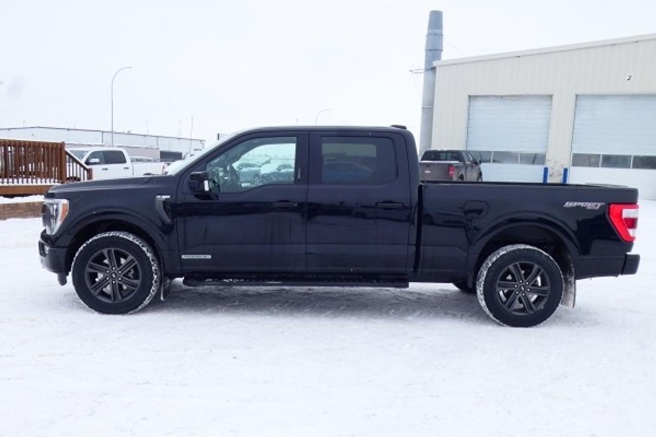 2022 Ford F-150 LARIAT Sport Hybrid w/H&C Leather, NAV, BUC - Photo #1