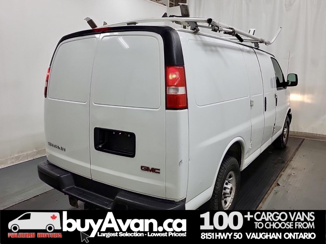 2018 GMC Savana Cargo Van 2500 Racks Divider Shelves Photo