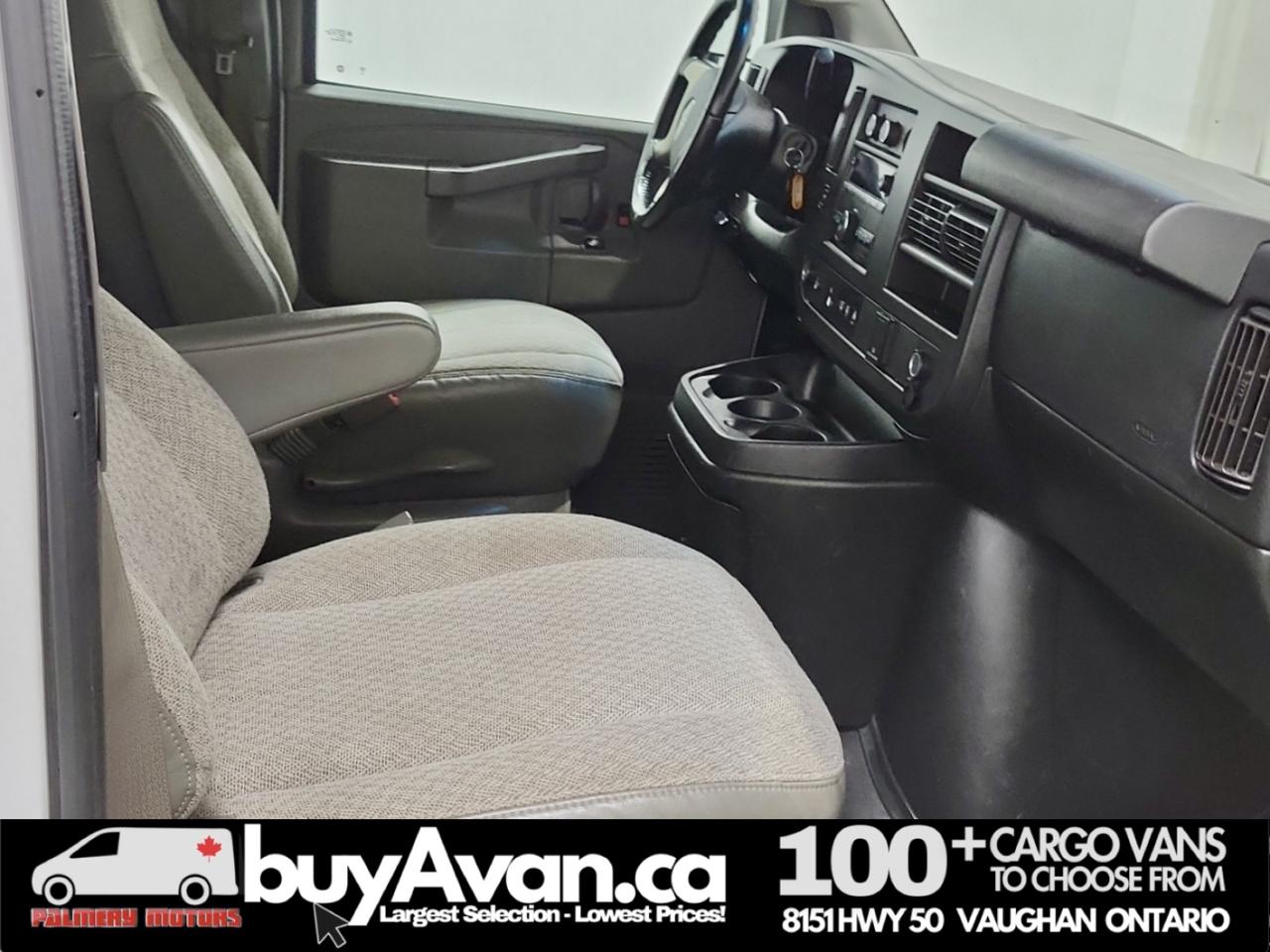 2018 GMC Savana Cargo Van 2500 Racks Divider Shelves Photo