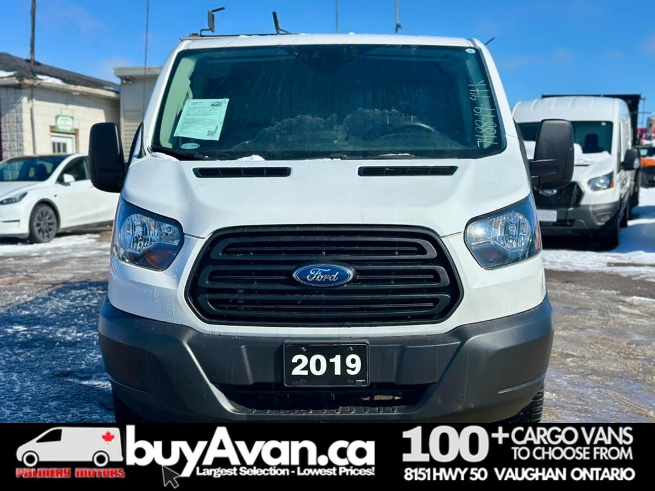 2019 Ford Transit Cargo Van T-250   Racks Shelves Divider   1-Owner  Certified Photo